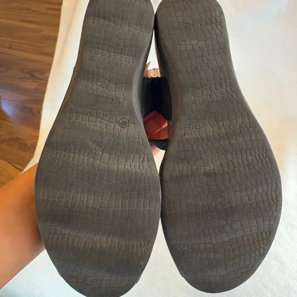 Dansko black leather